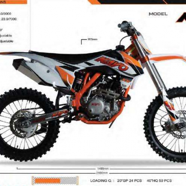 Кроссовый мотоцикл KAYO K6 250 MX         